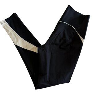 OYSHO High Waisted Compression Black White Leggings Tights Medium